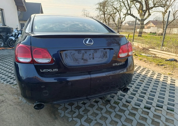 Lexus GS cena 12900 przebieg: 185000, rok produkcji 2008 z Konin małe 67